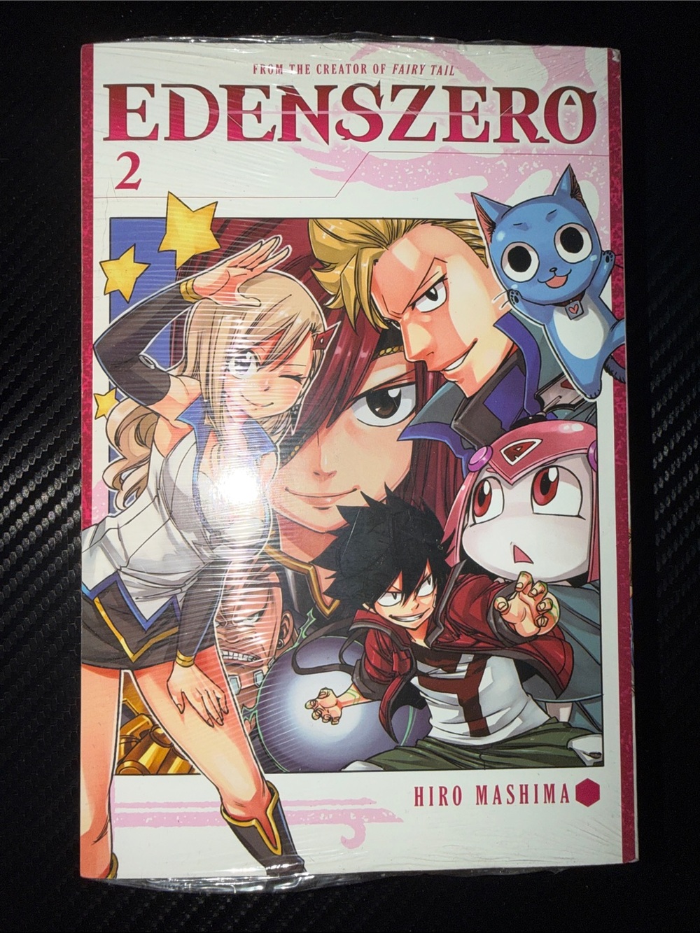 Edens Zero Vol. 2 Manga by Hiro Mashima - Pink & White Cover
